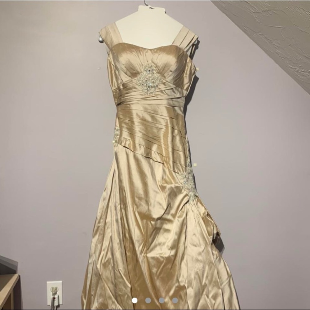 Champagne Wedding Dress